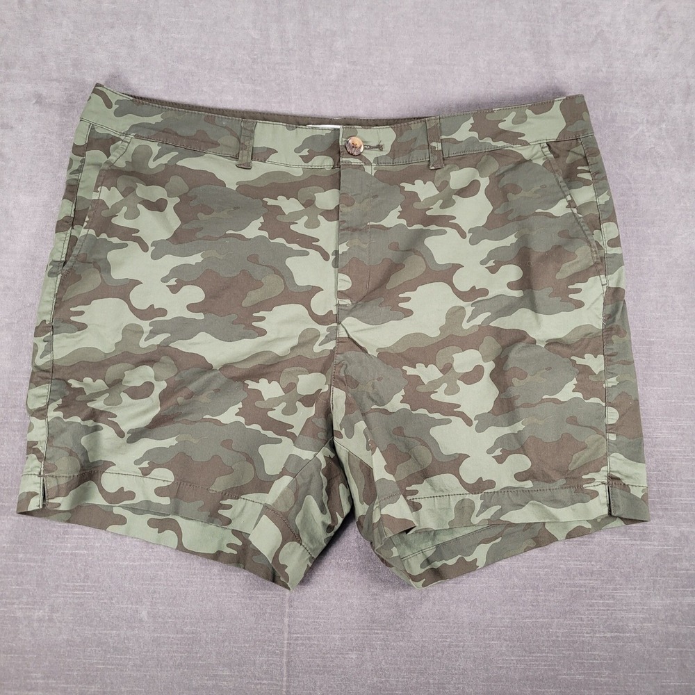 Old Navy Everyday Short High Rise Camo Print Casual Shorts Size 18